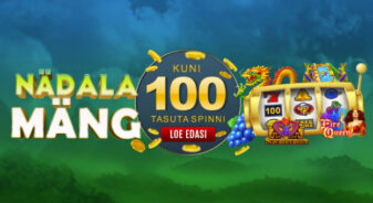 Teisipäeviti GrandXis €20 sissemaksel tasuta spinnid