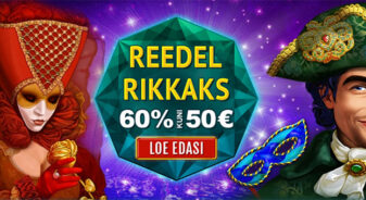 Reedeti saab GrandX kasiinos 60% boonust kuni €50