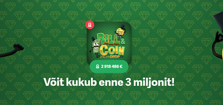 Lähiajal võidetakse ligi 3 miljoni suurune jackpot