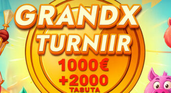 GrandX'i septembriturniiril €1000 ja 2000 spinni