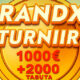 GrandX'i septembriturniiril €1000 ja 2000 spinni