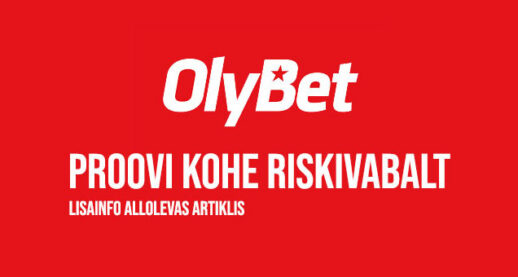 OlyBet konto avamisel €25 slottideks ja €10 niisama